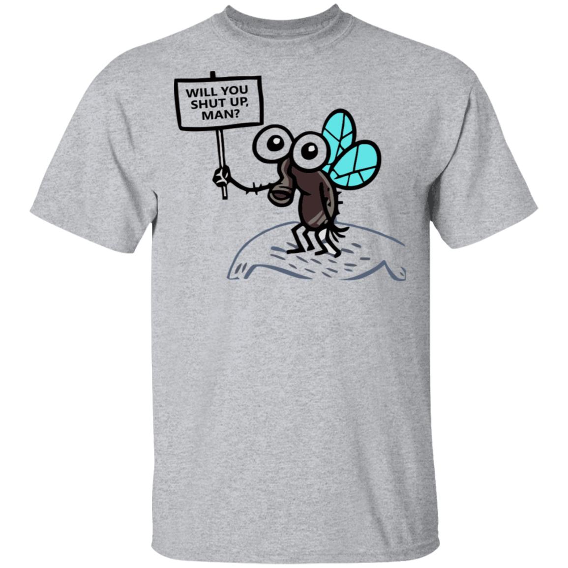 will you shut up man shirt white hoodie - Teechipus