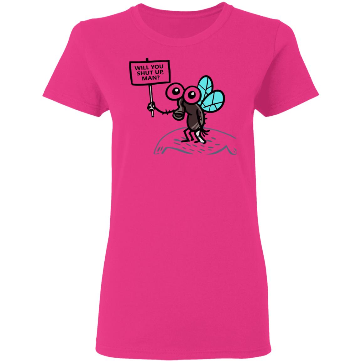 will you shut up man shirt white hoodie - Teechipus