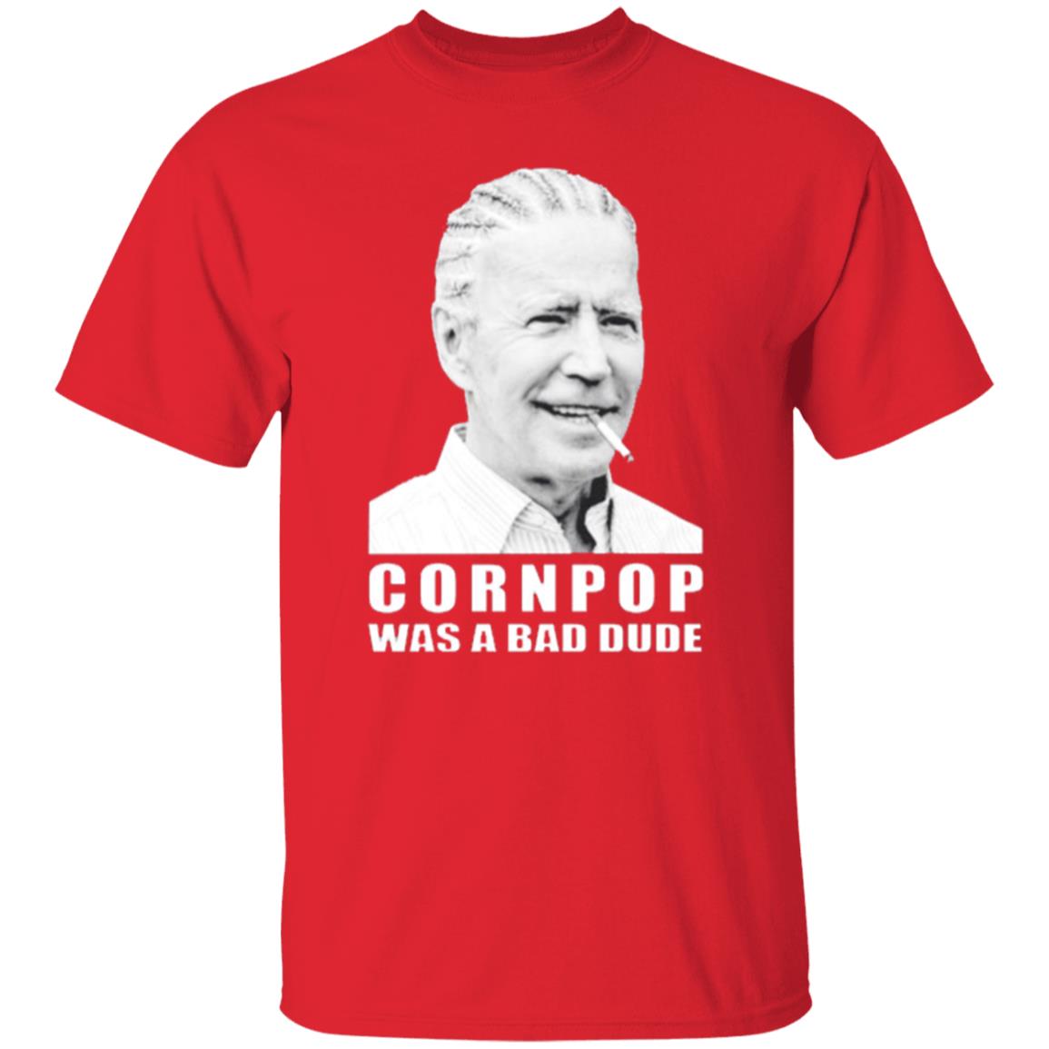 Joe Biden cornpop was a bad dude smoking shirt black hoodie - Teechipus