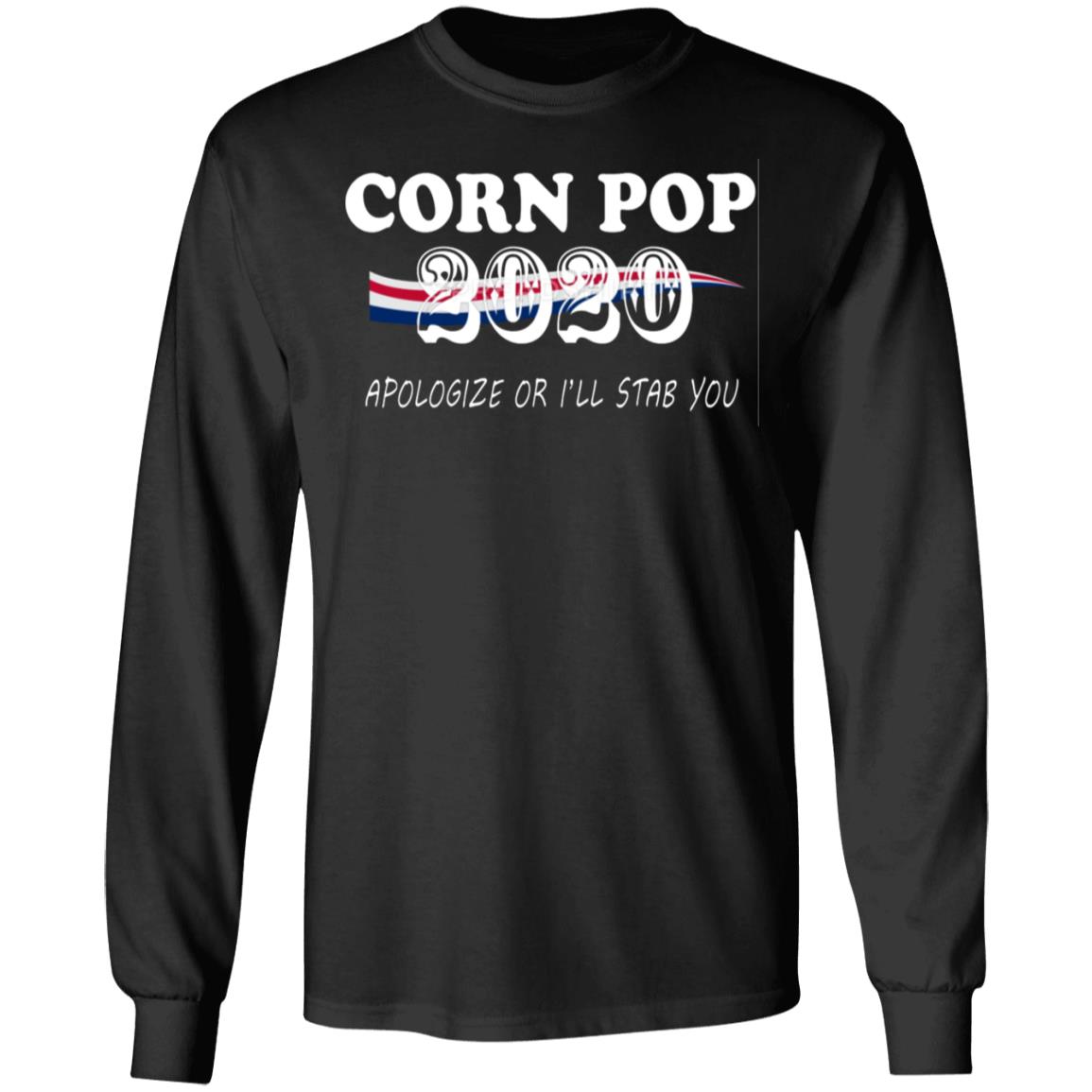 joe biden corn pop shirt black hoodie sweatshirt - Teechipus