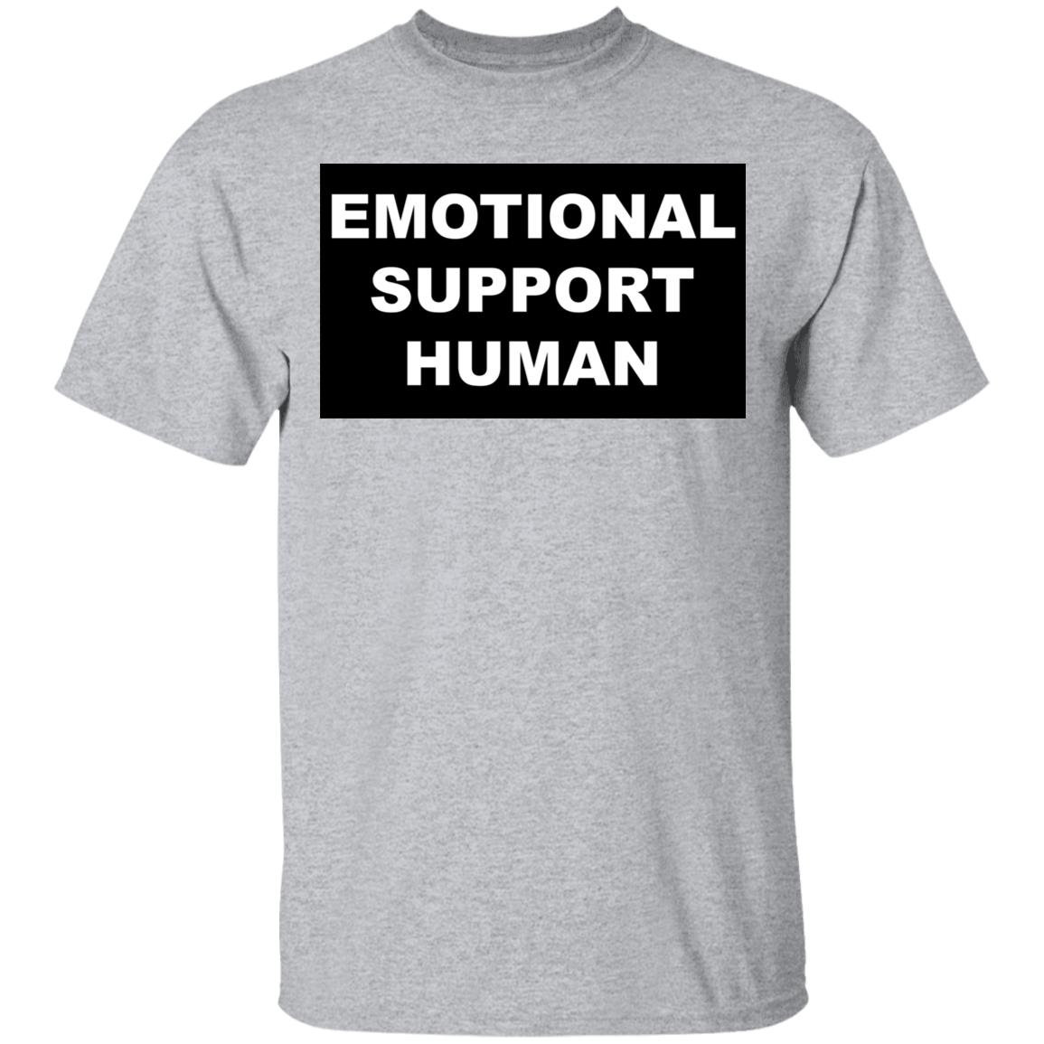 Macaulay Culkin dons quirky 'Emotional Support Human' t shirt white hoodie sweatshirt - Teechipus