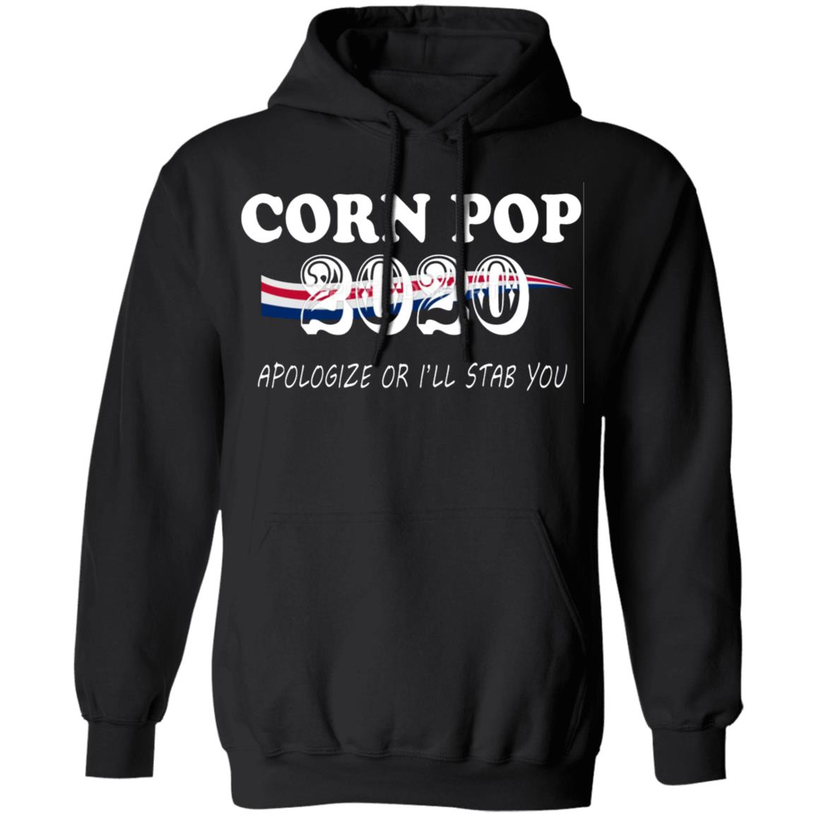 joe biden corn pop shirt black hoodie sweatshirt - Teechipus