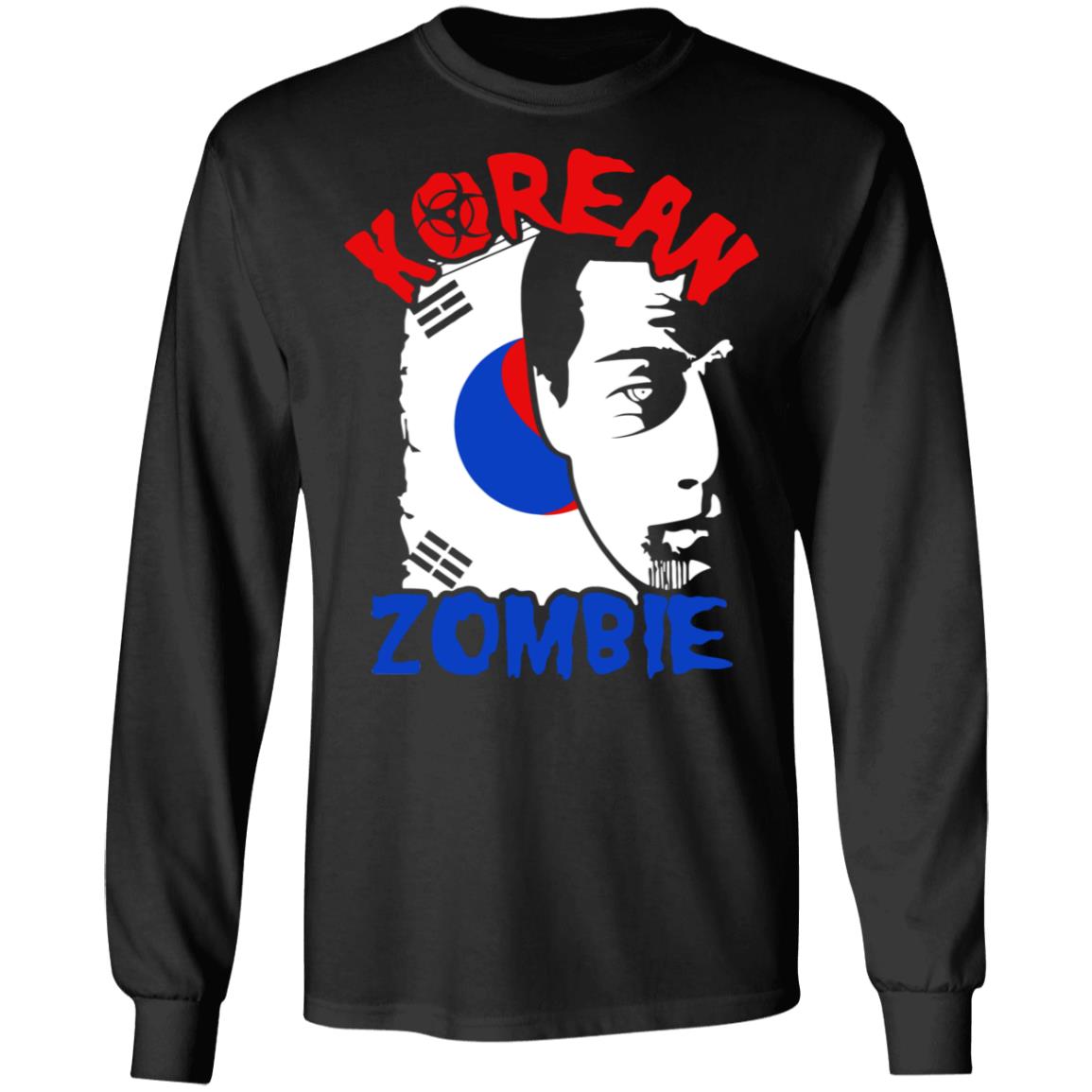 korean zombie shirt Chan Sung Jung black hoodie - Teechipus