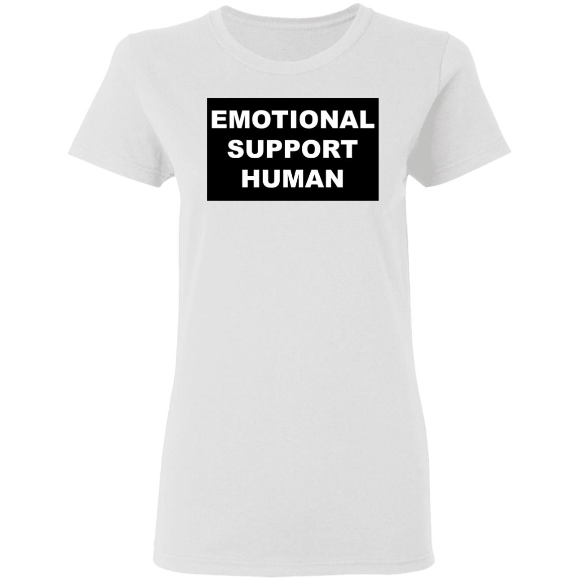 Macaulay Culkin dons quirky 'Emotional Support Human' t shirt white hoodie sweatshirt - Teechipus