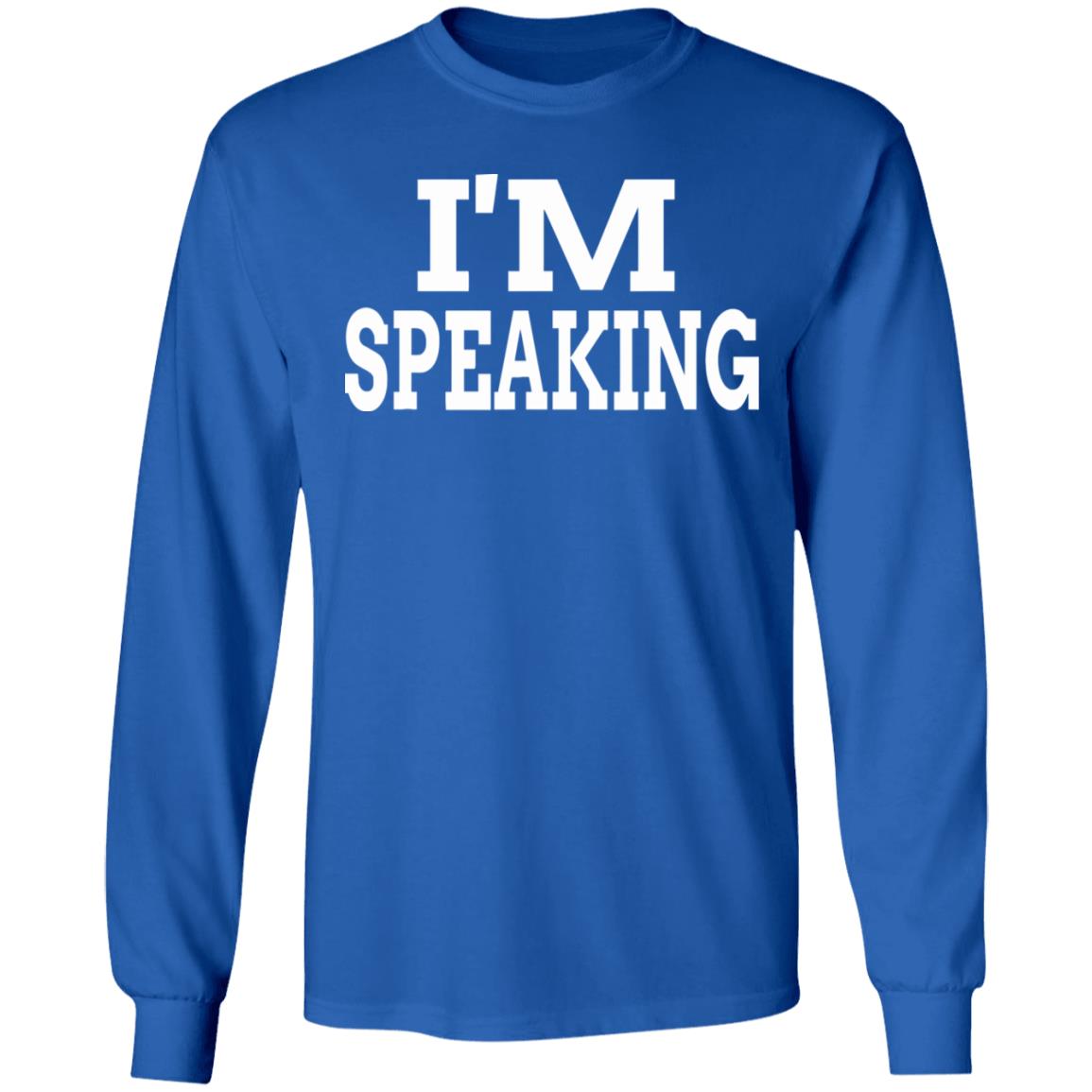 im speaking t shirt black hoodie - Teechipus