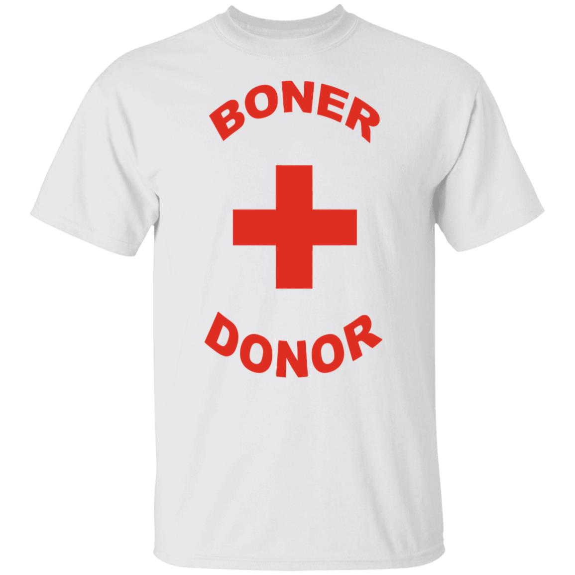 boner donor t shirt white hoodie - Teechipus