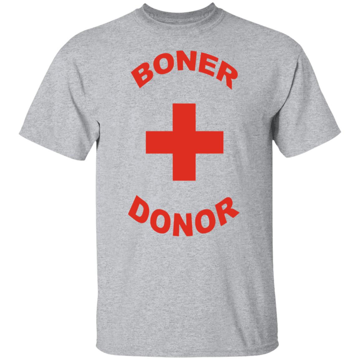 boner donor t shirt white hoodie - Teechipus