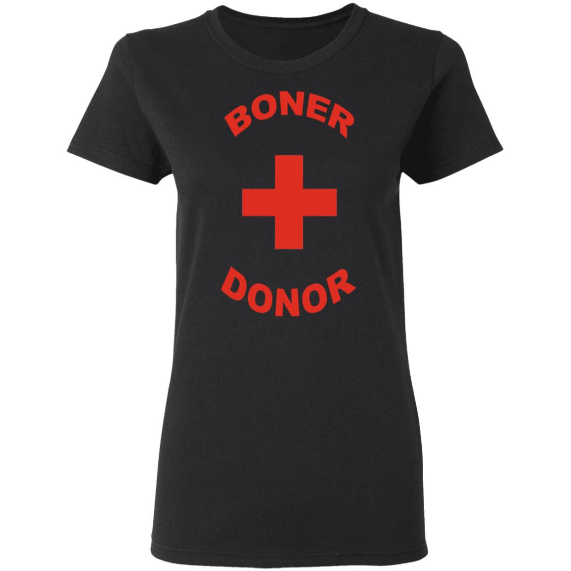 boner donor t shirt black hoodie sweatshirt - Teechipus