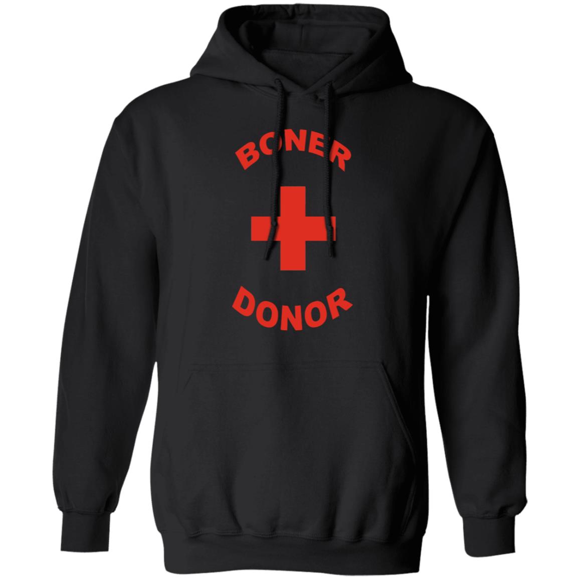boner donor t shirt black hoodie sweatshirt - Teechipus