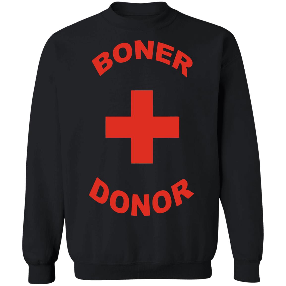 boner donor t shirt black hoodie sweatshirt - Teechipus