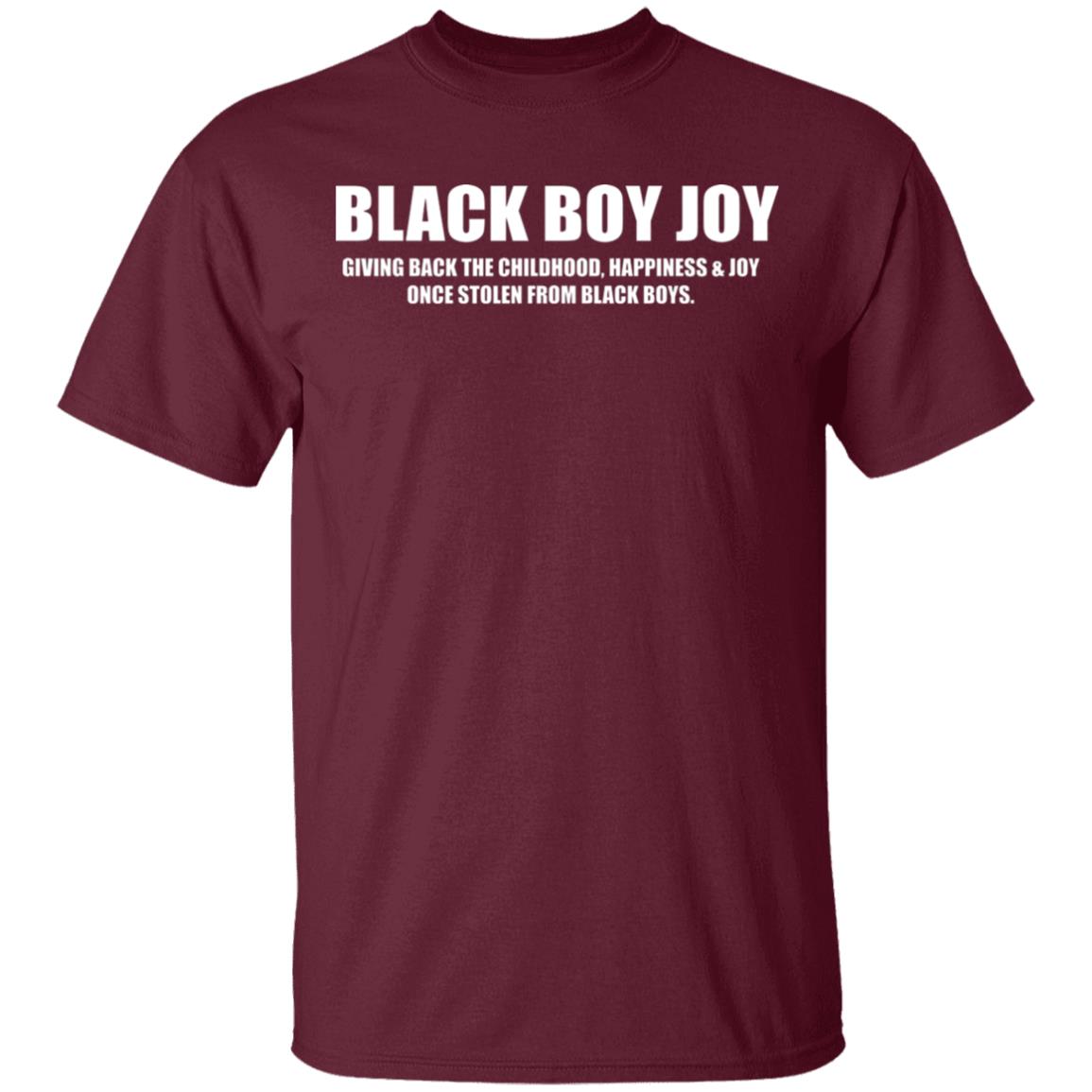 Black Boy Joy Shirt black hoodie t shirt - Teechipus