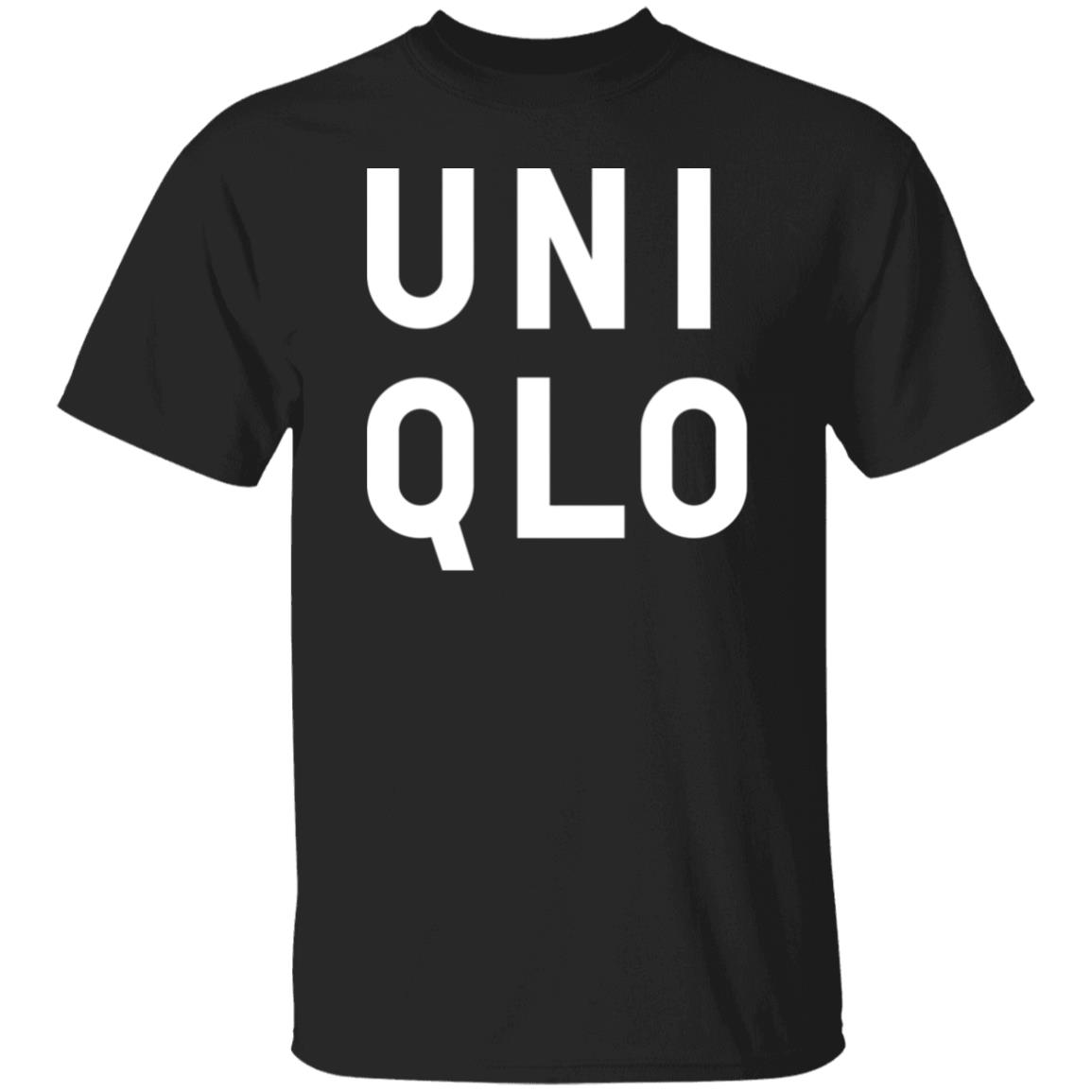 uniqlo merch shirt black hoodie - Teechipus