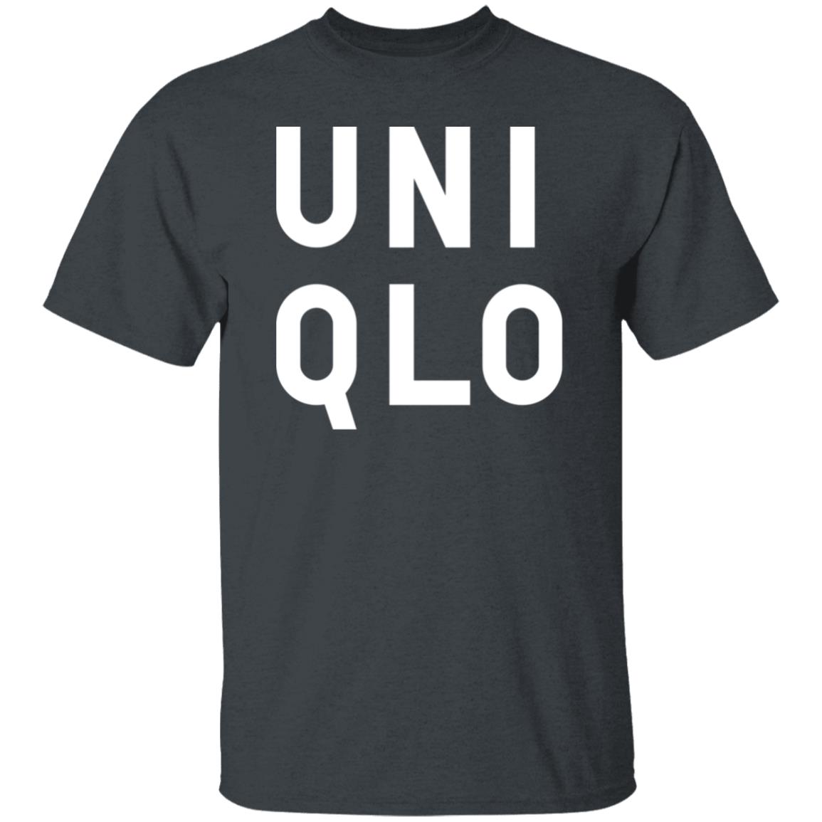 uniqlo merch shirt black hoodie - Teechipus