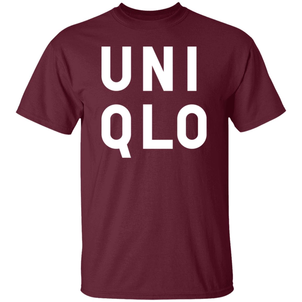 uniqlo merch shirt black hoodie - Teechipus