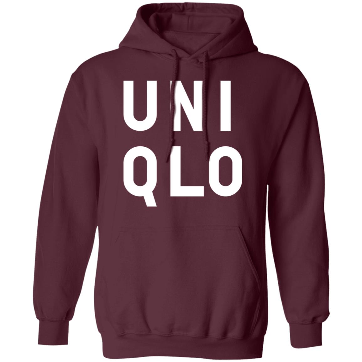 uniqlo merch shirt black hoodie - Teechipus
