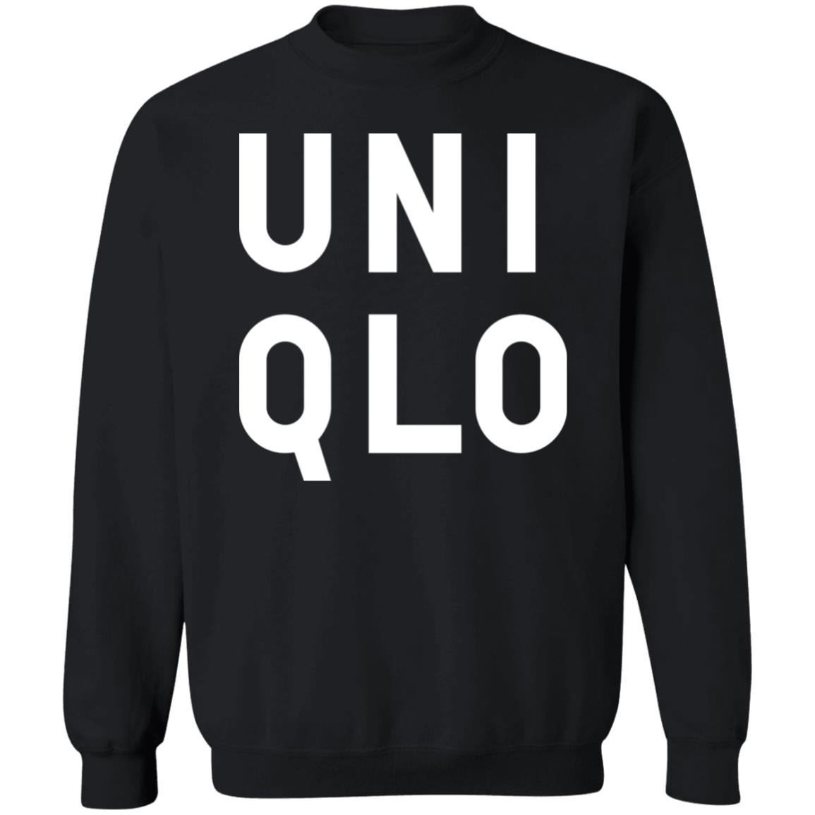 uniqlo merch shirt black hoodie - Teechipus