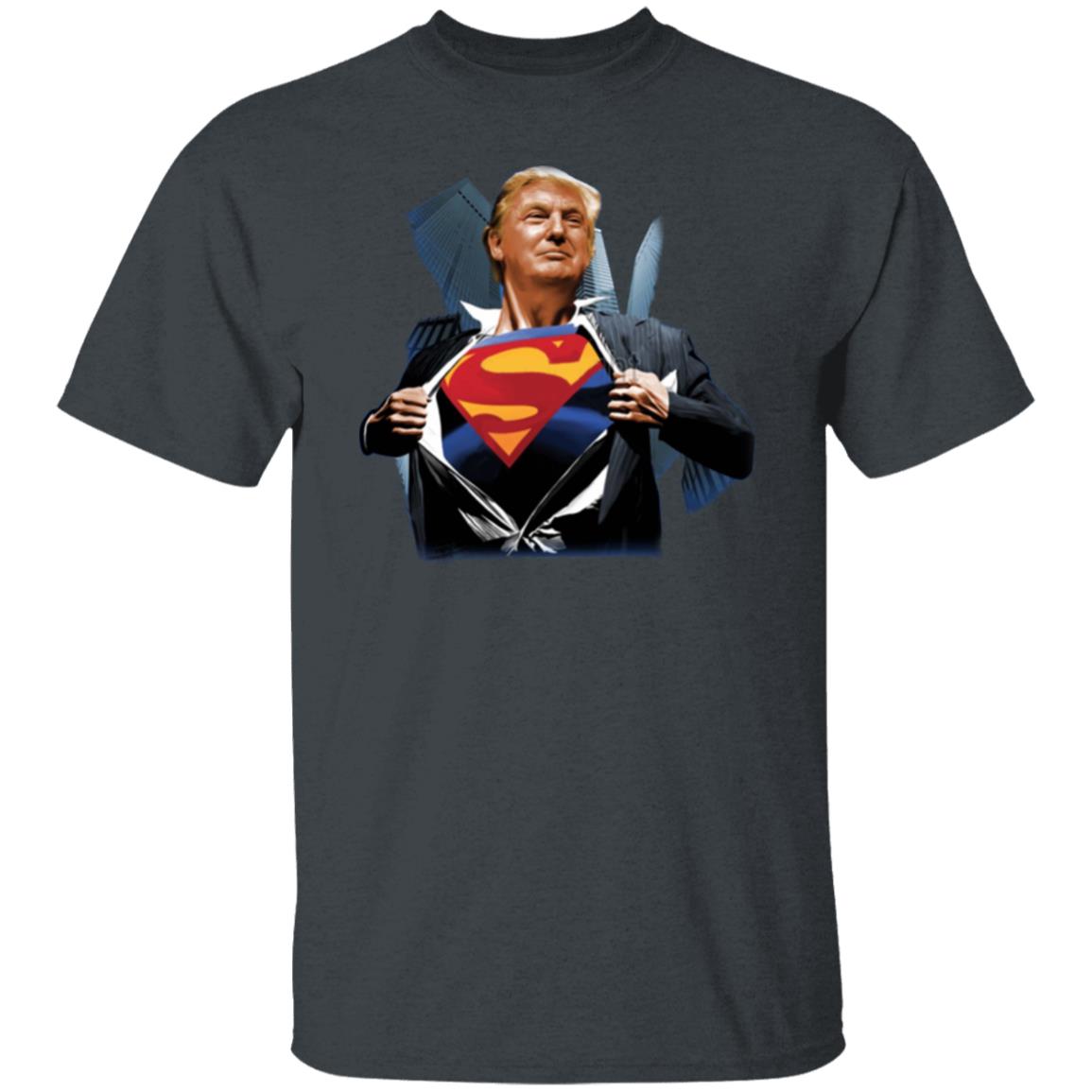 trump superman shirt black hoodie - Teechipus