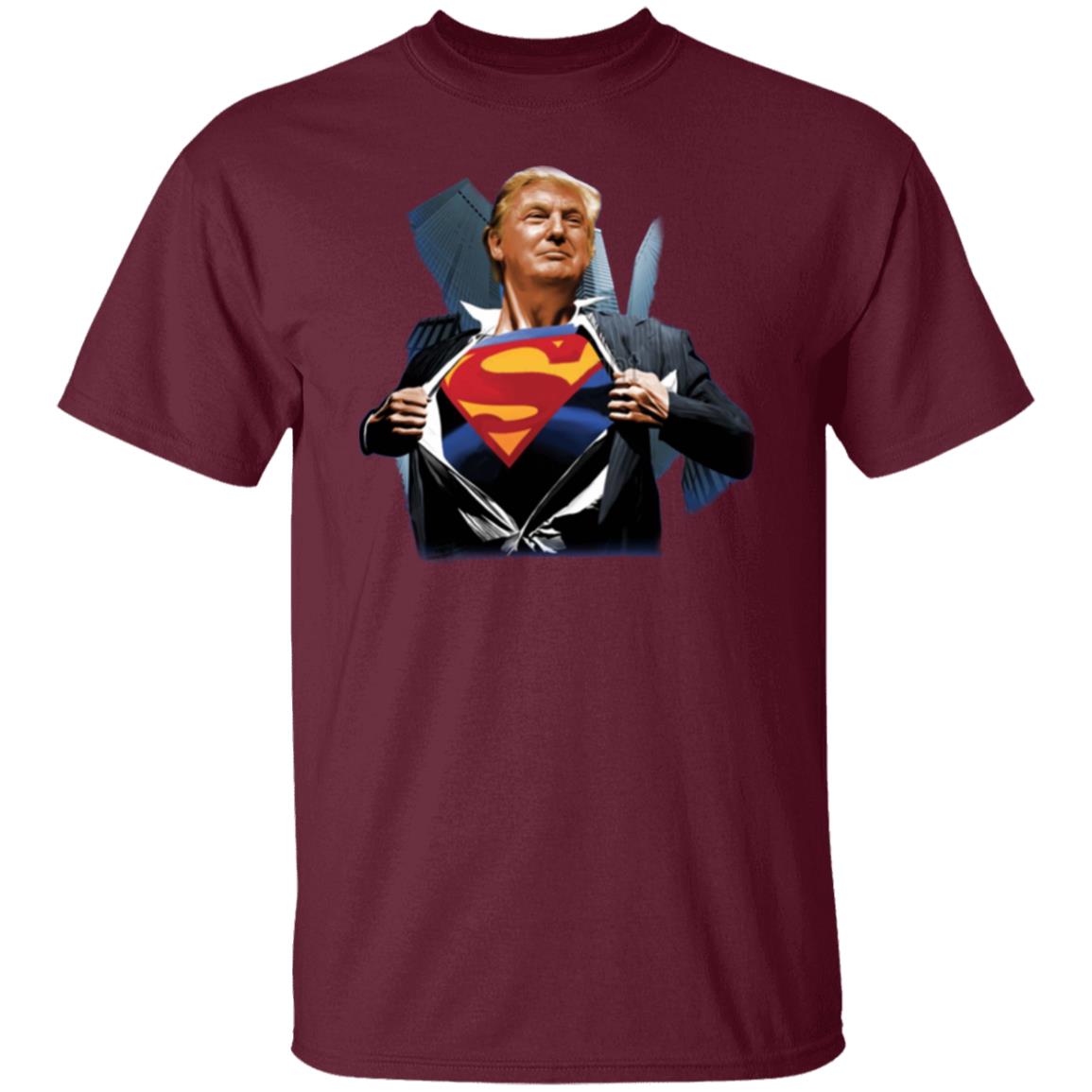 trump superman shirt black hoodie - Teechipus