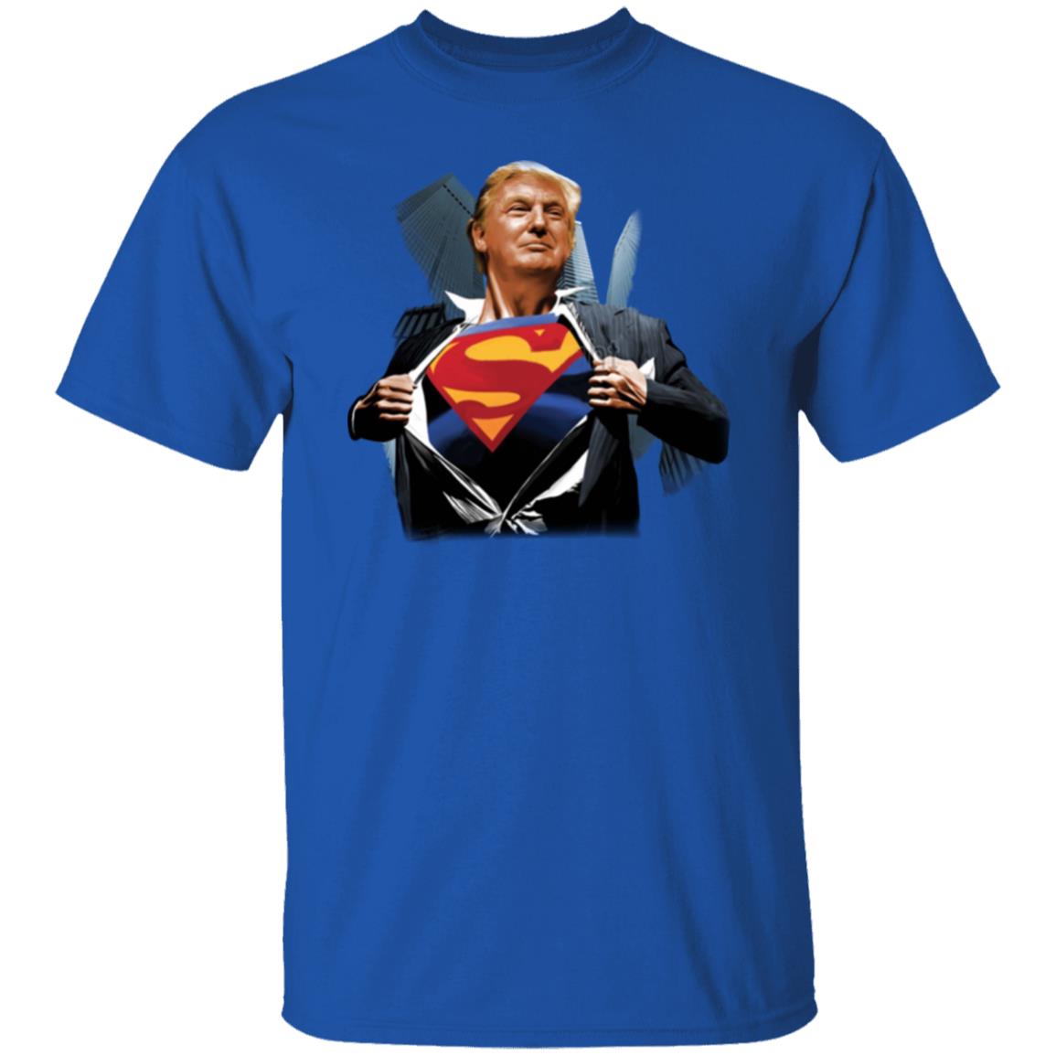 trump superman shirt black hoodie - Teechipus