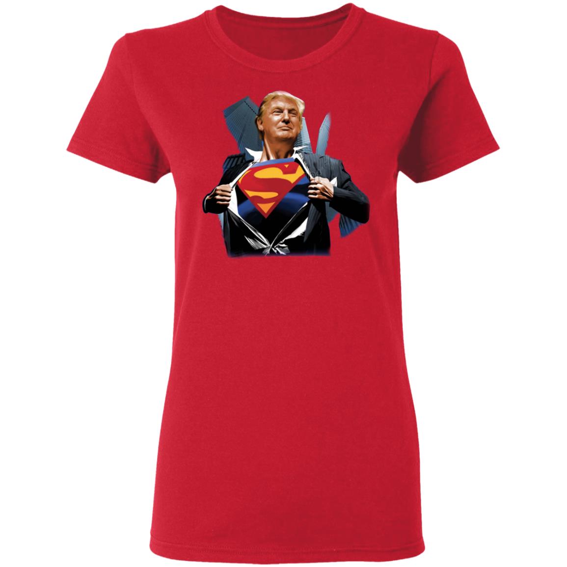 trump superman shirt black hoodie - Teechipus