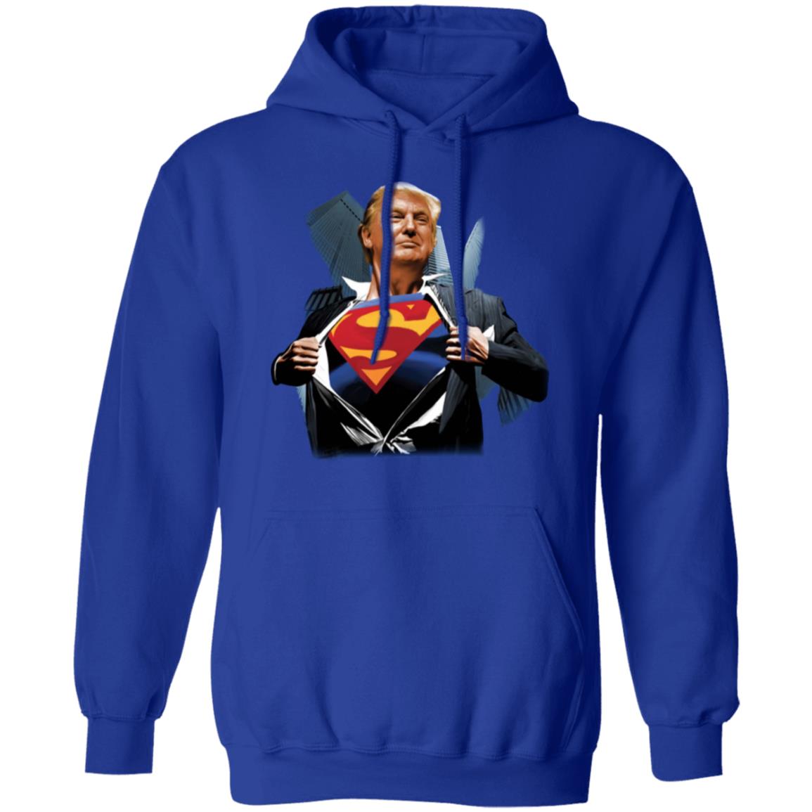 trump superman shirt black hoodie - Teechipus