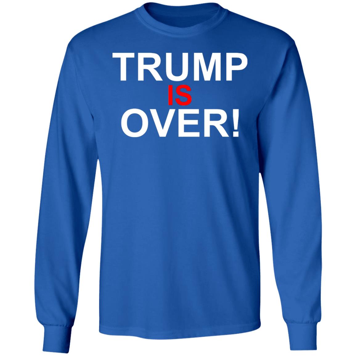 Trump Is Over T-Shirt Black Hoodie sweatshirt - Teechipus