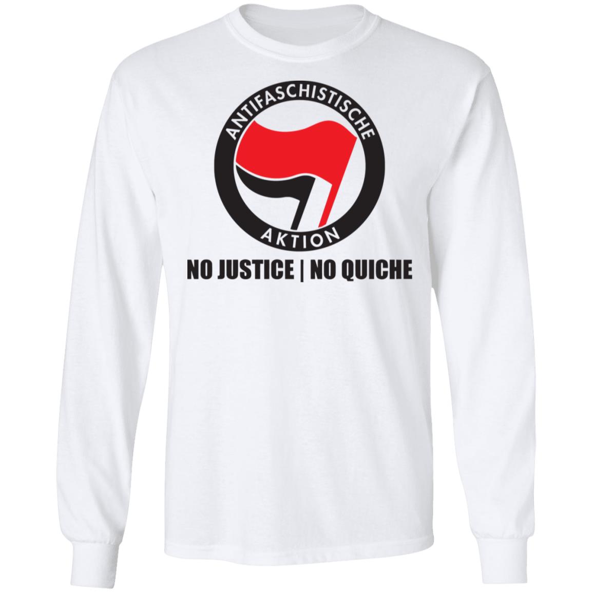 anti brunchen aktion shirt White Hoodie sweatshirt - Teechipus