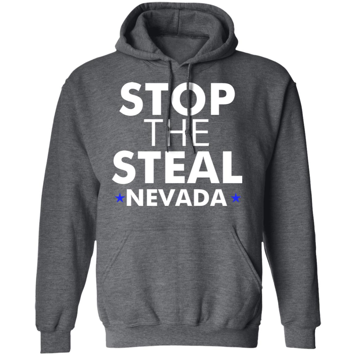 Stop the steal shirt Black Hoodie sweatshirt - Teechipus