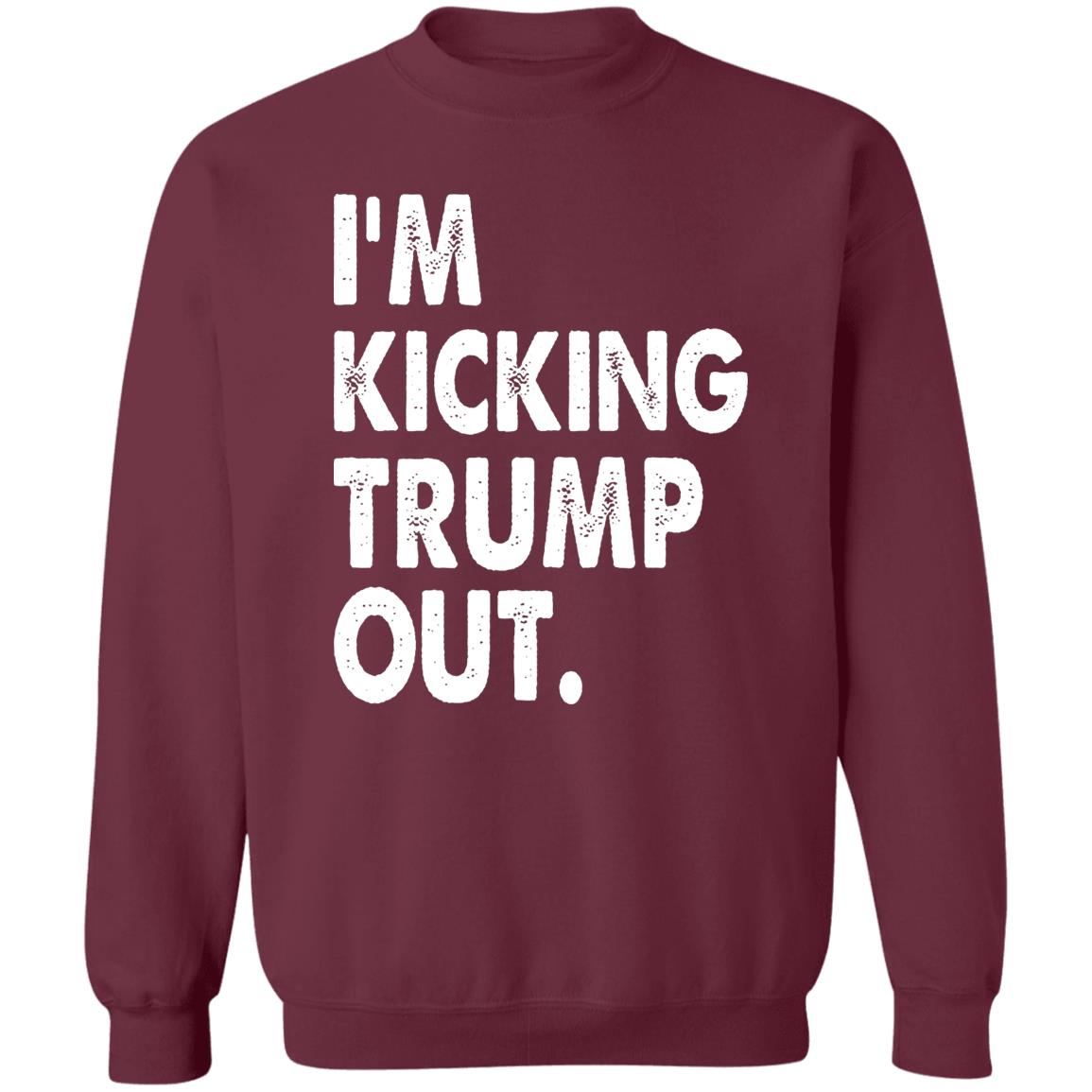 I'm Kicking Trump Out Shirt Black Hoodie sweatshirt - Teechipus