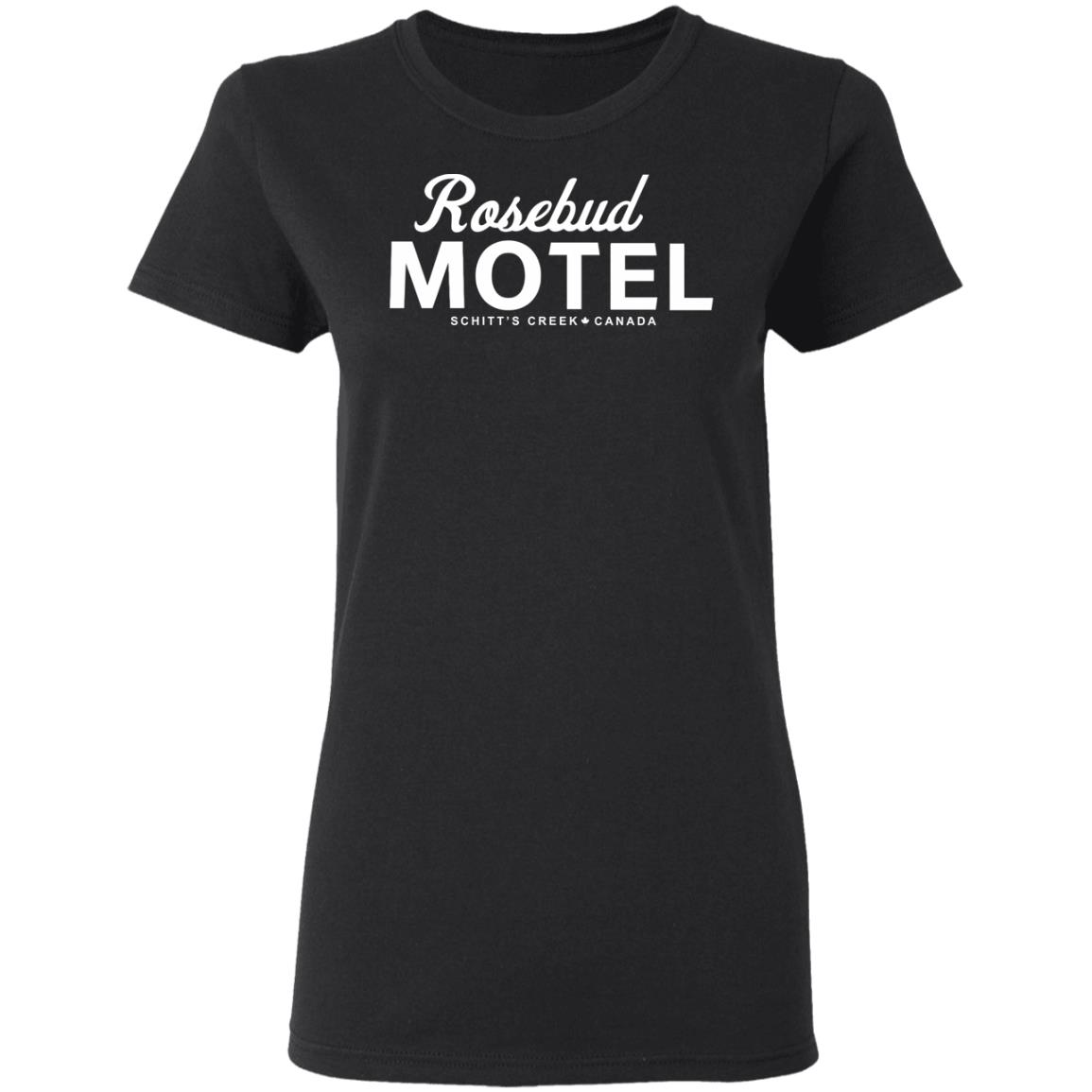 THE ROSEBUD MOTEL SHIRT Red hoodie sweatshirt - Teechipus