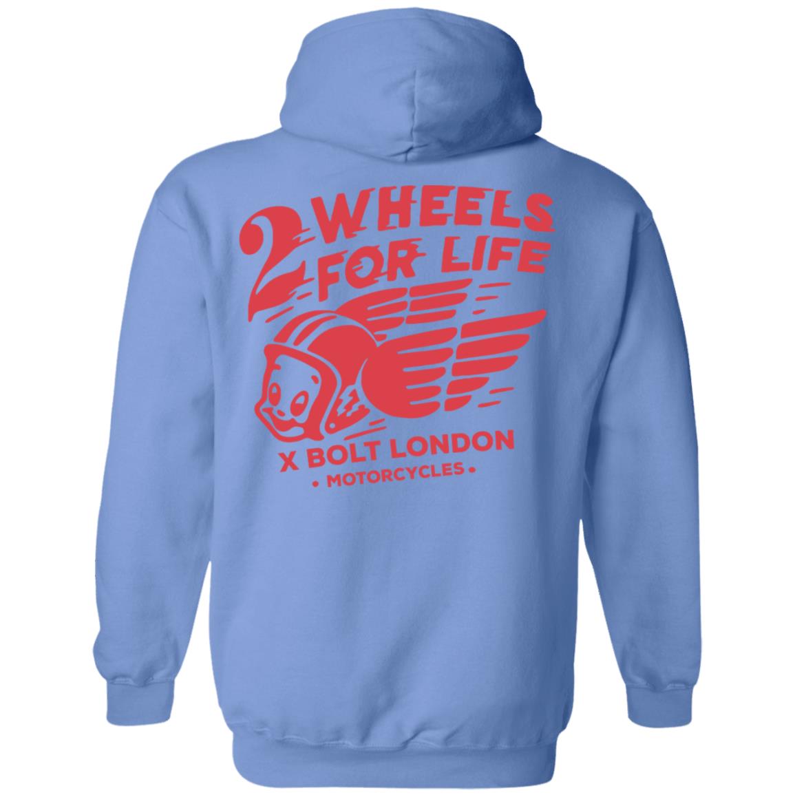 Forever Two Wheels - 2 Wheels for Life x Bolt tee shirt - Teechipus