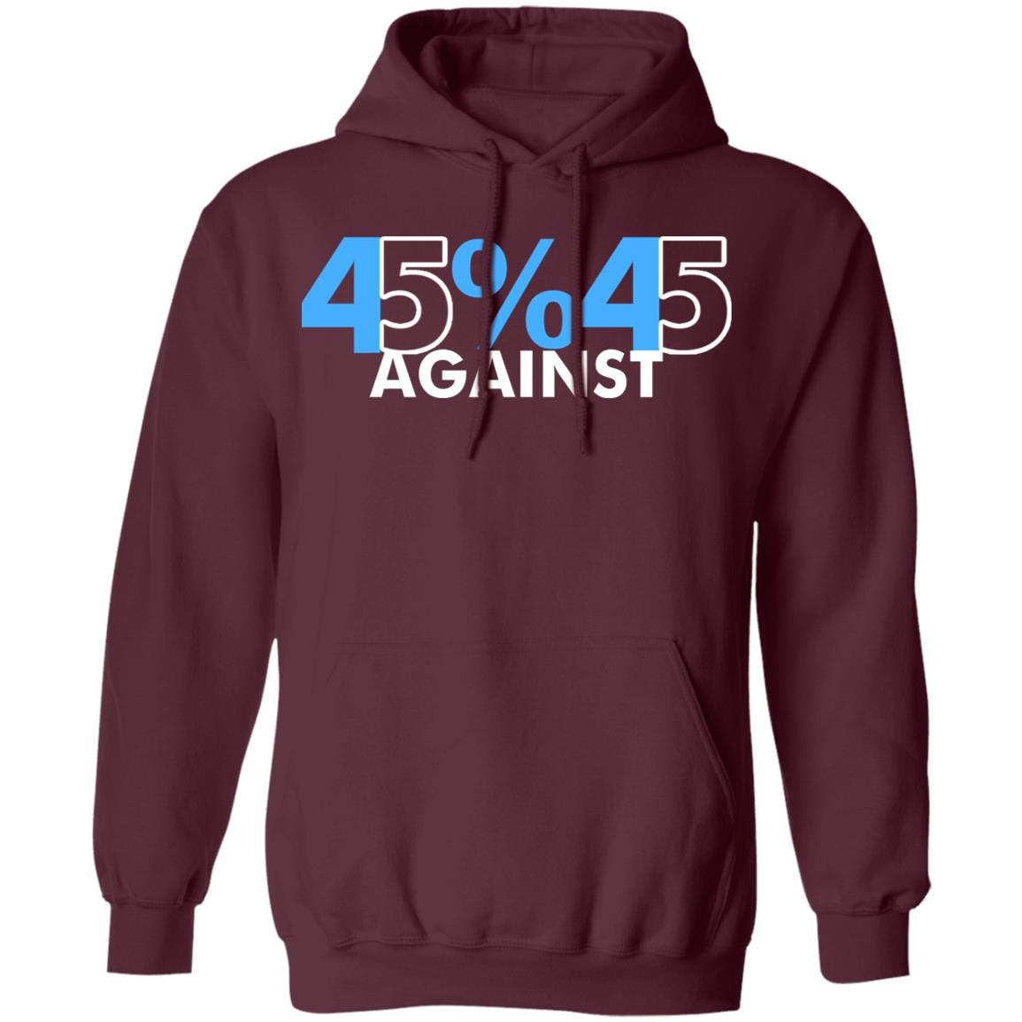 45% Against 45 Shirt black hoodie sweatshirt - Teechipus