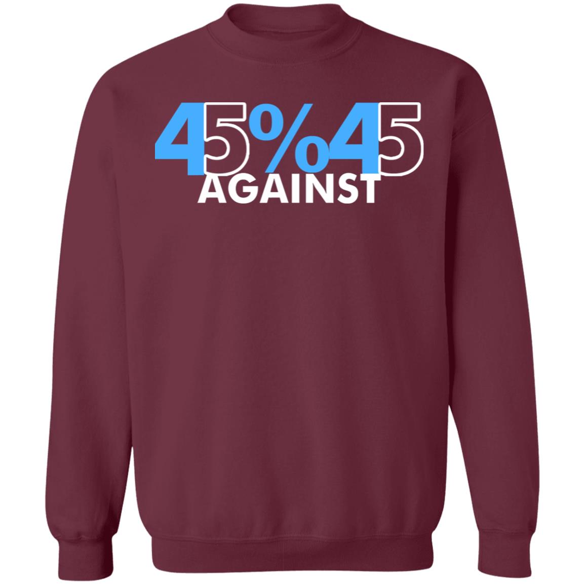 45% Against 45 Shirt black hoodie sweatshirt - Teechipus