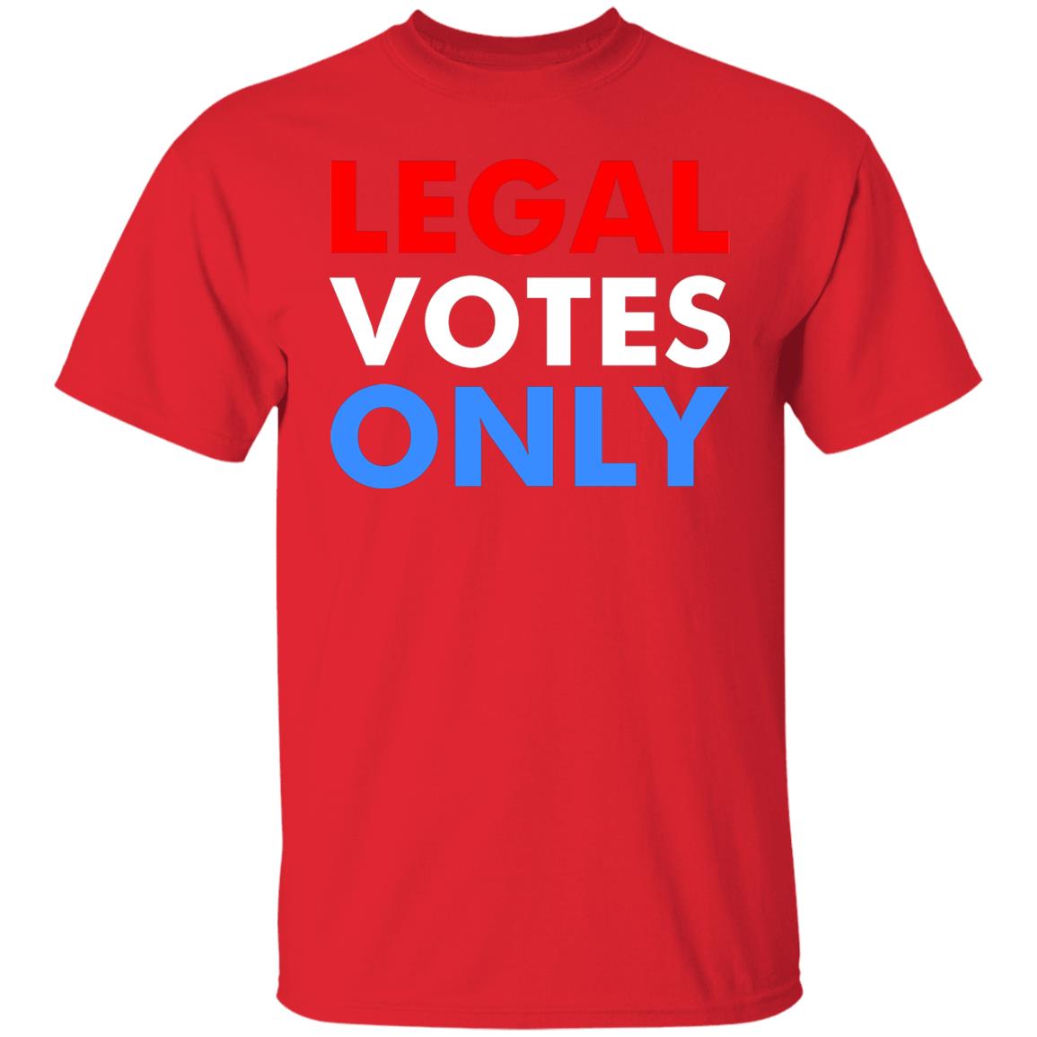 LEGAL VOTES ONLY SHIRT - Teechipus