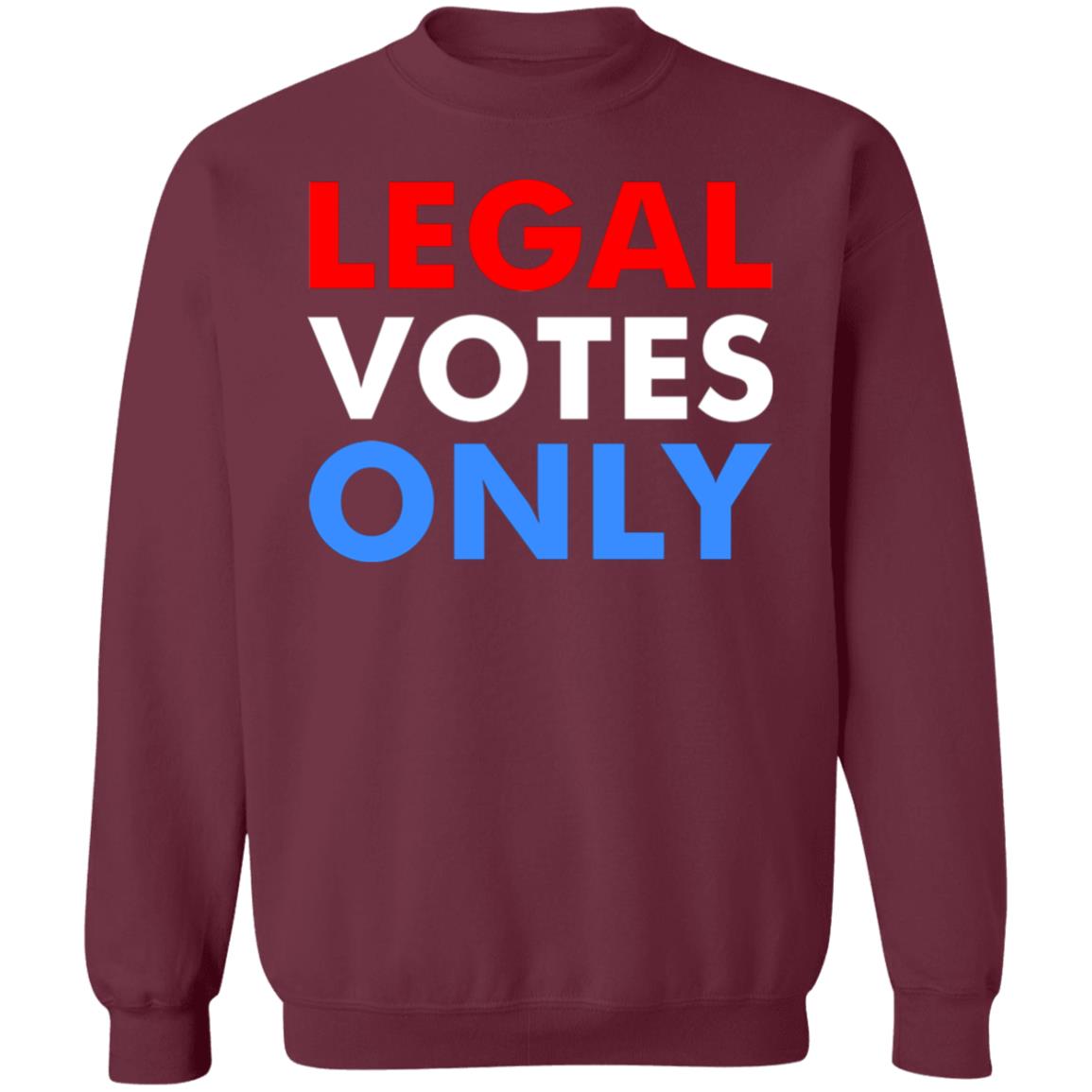 LEGAL VOTES ONLY SHIRT - Teechipus