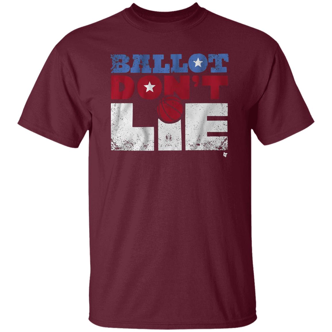 Ballot Don't Lie Shirt Election 2020 Breaking T - Teechipus