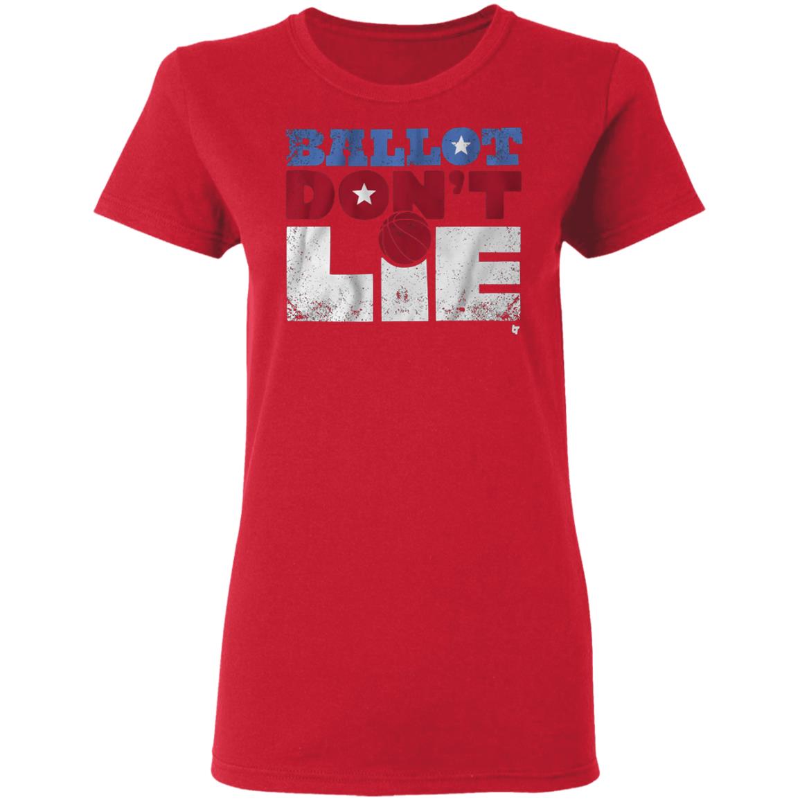 Ballot Don't Lie Shirt Election 2020 Breaking T - Teechipus