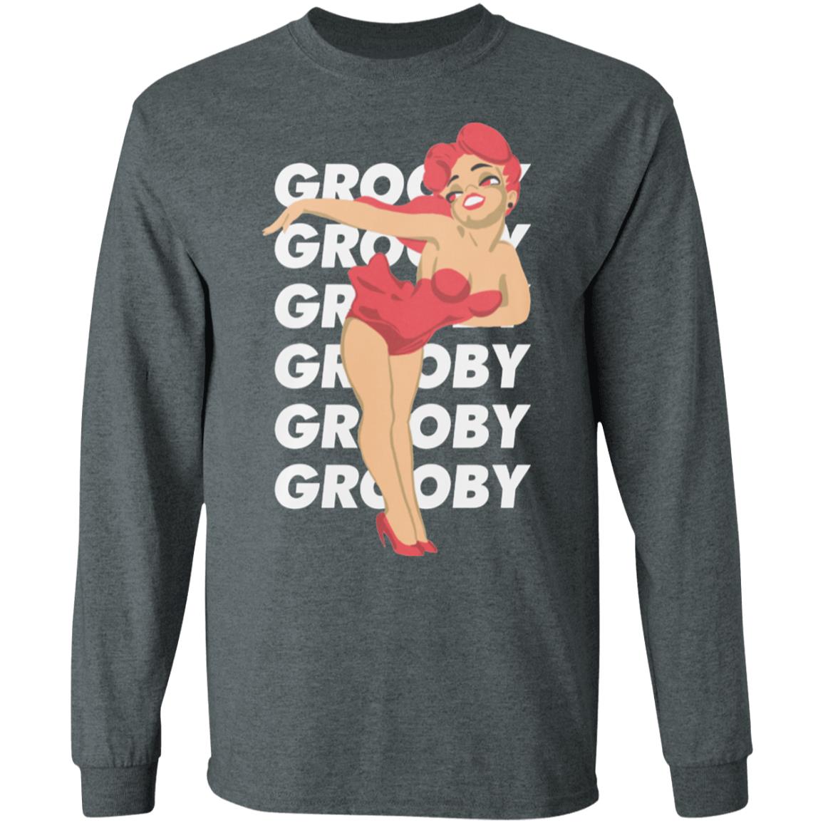 Grooby 2020 Sweater shirt black hoodie sweatshirt - Teechipus
