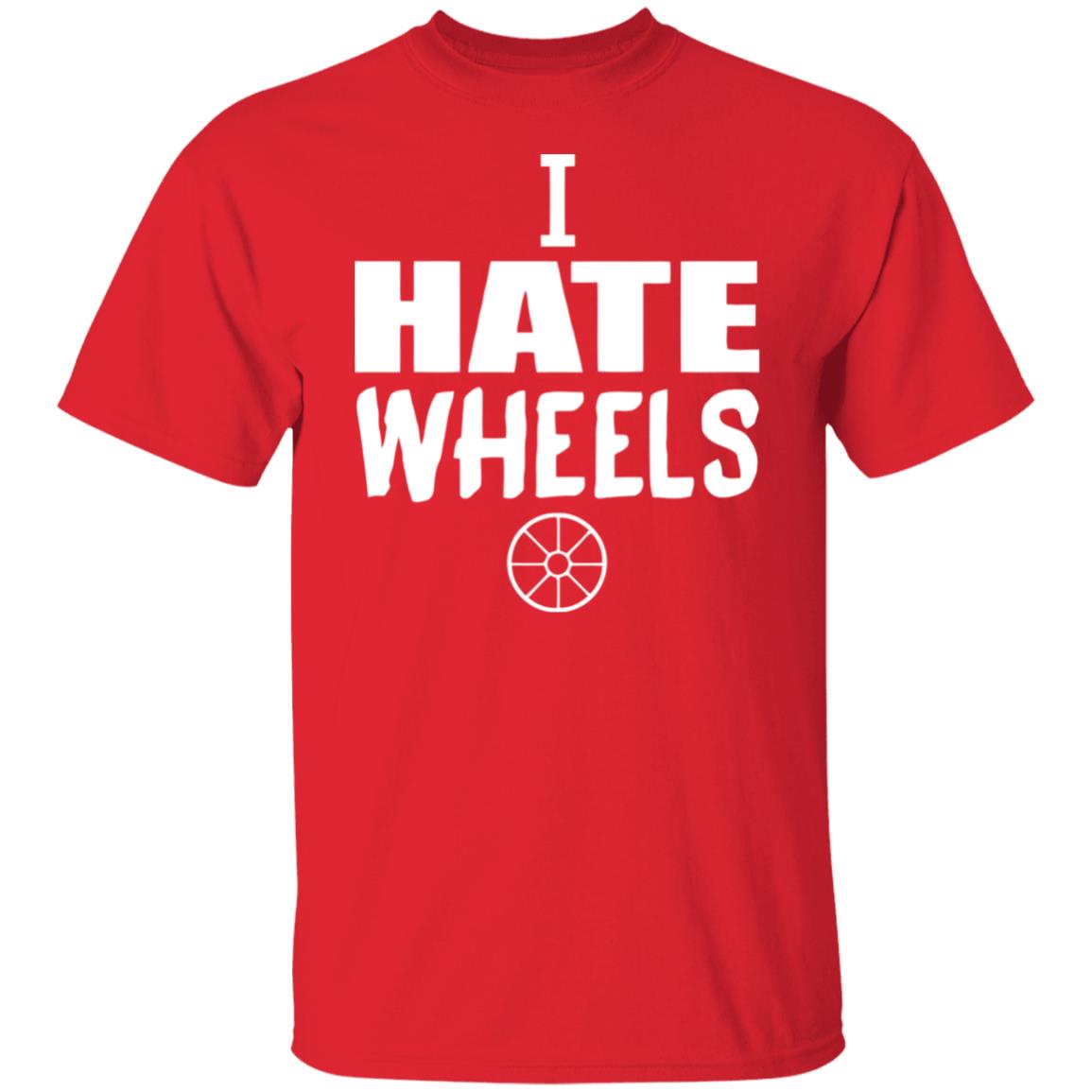 I Hate Wheels Shirt Black Hoodie Sweatshirt - Teechipus