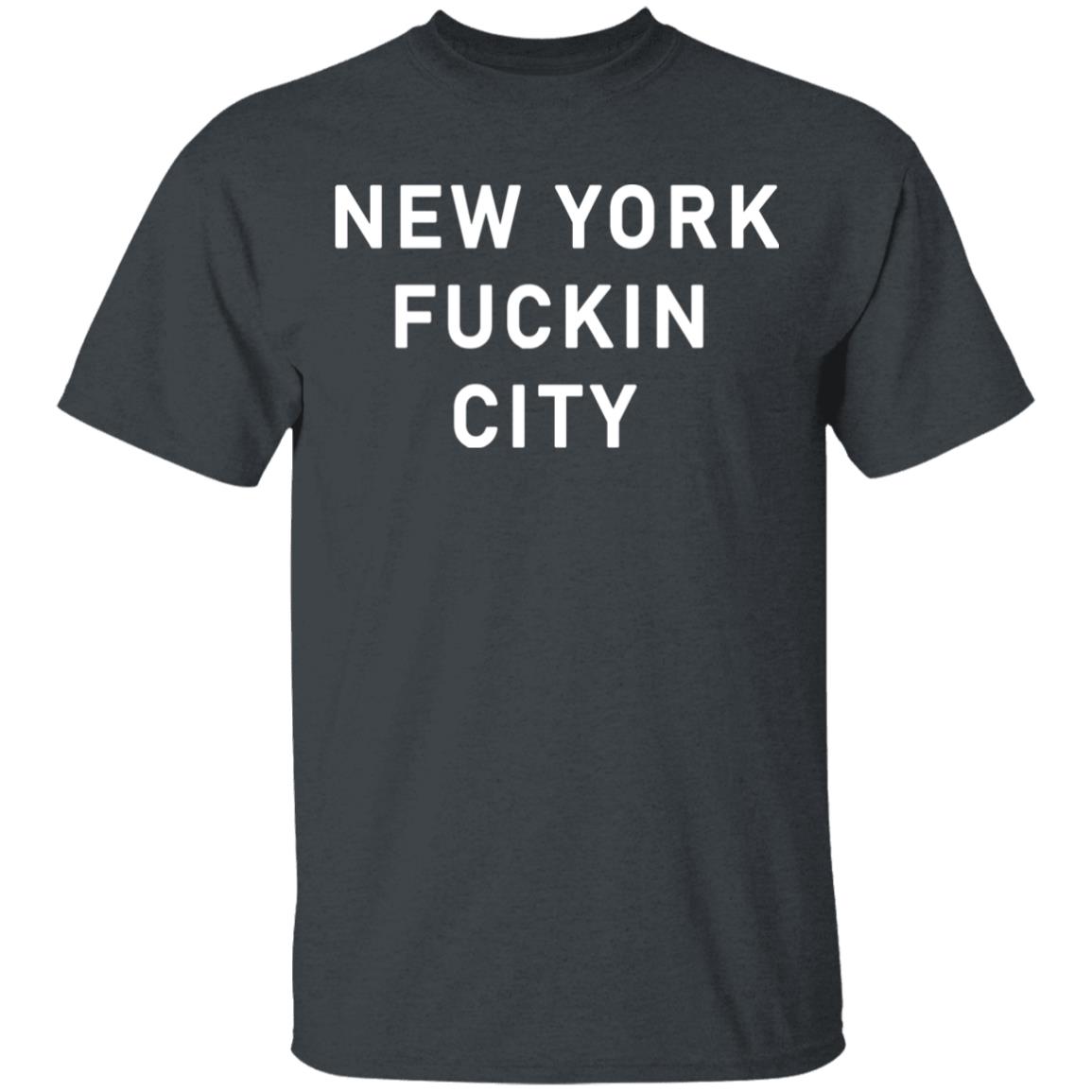 New York Fuck City Shirt Black Hoodie Sweatshirt - Teechipus