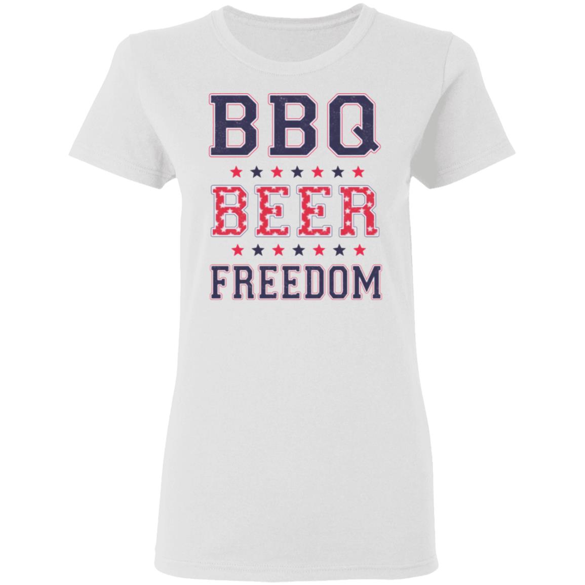 Bbq Beer Freedom Shirt - Teechipus