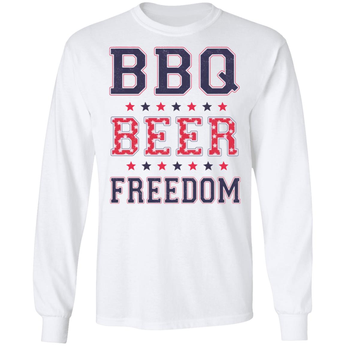 Bbq Beer Freedom Shirt - Teechipus