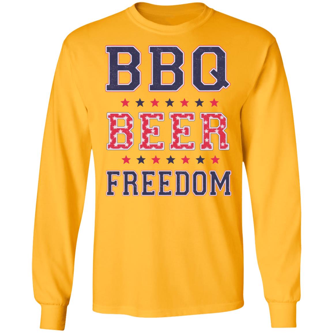 Bbq Beer Freedom Shirt - Teechipus