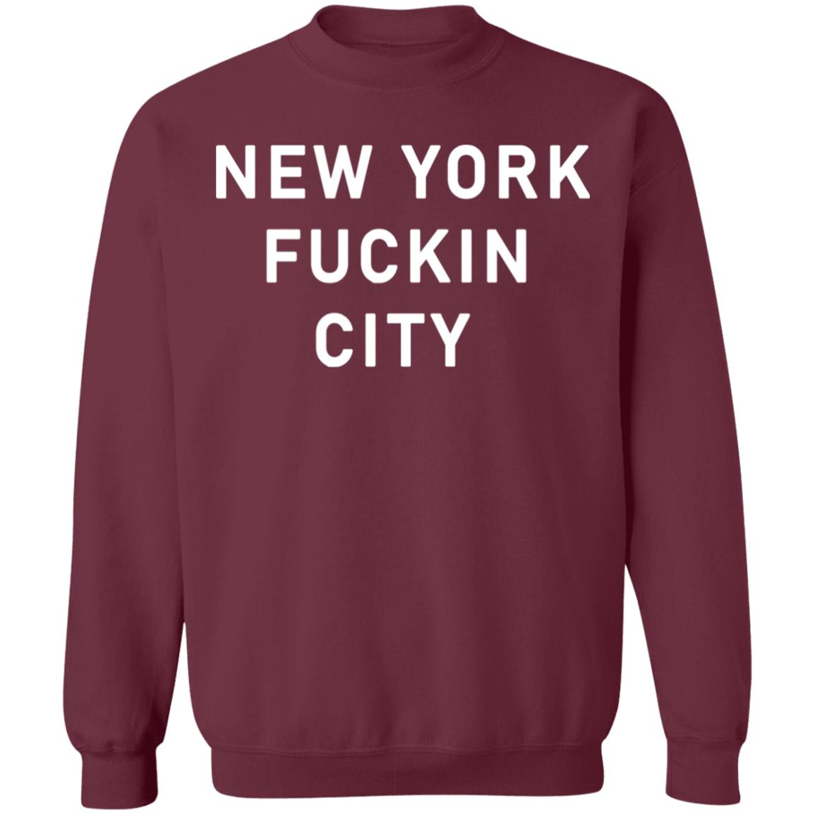New York Fuck City Shirt Black Hoodie Sweatshirt - Teechipus