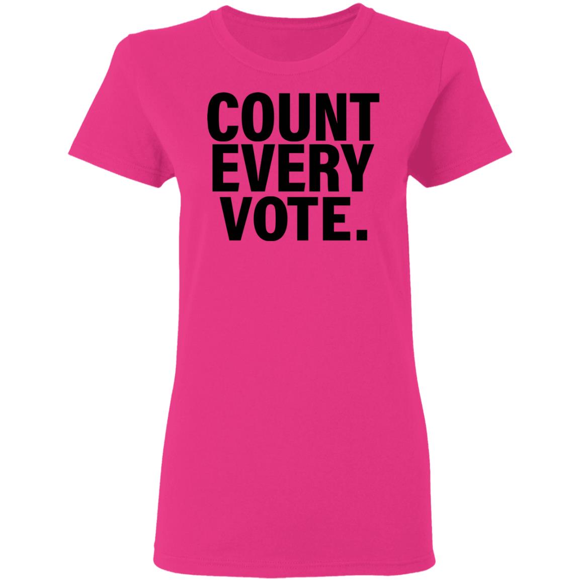 Alger County Action Hosts Every Vote Counts Shirt - Teechipus