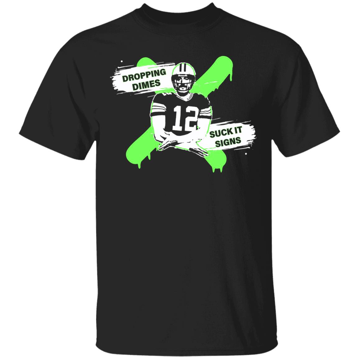 Marquez Valdes-Scantling Dropping Dimes T Shirt Black Hoodie Sweatshirt - Teechipus