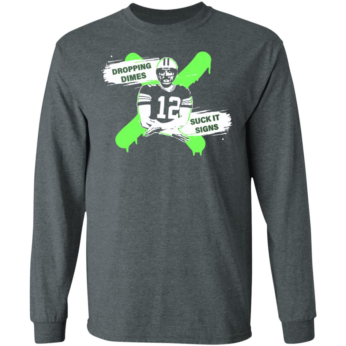 Marquez Valdes-Scantling Dropping Dimes T Shirt Black Hoodie Sweatshirt - Teechipus