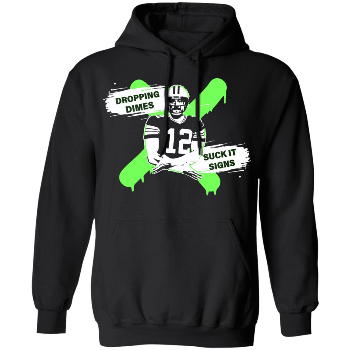 Marquez Valdes-Scantling Dropping Dimes T Shirt Black Hoodie Sweatshirt - Teechipus