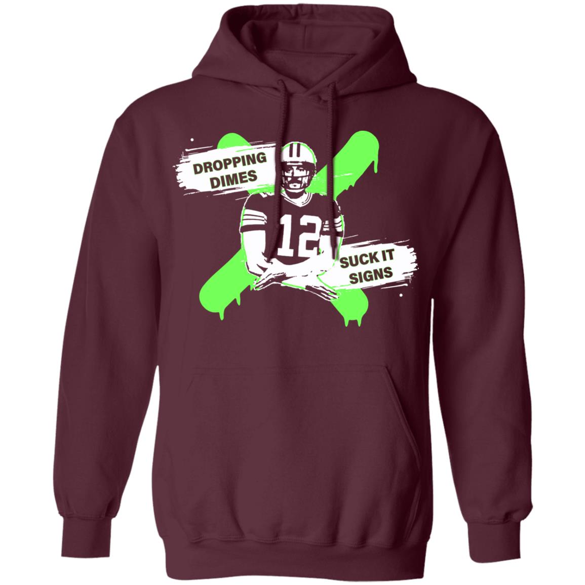 Marquez Valdes-Scantling Dropping Dimes T Shirt Black Hoodie Sweatshirt - Teechipus