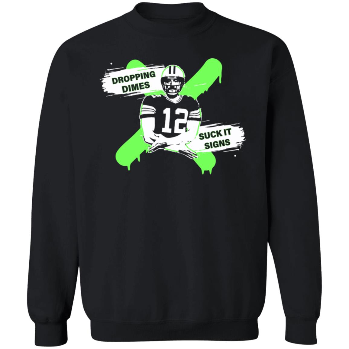 Marquez Valdes-Scantling Dropping Dimes T Shirt Black Hoodie Sweatshirt - Teechipus